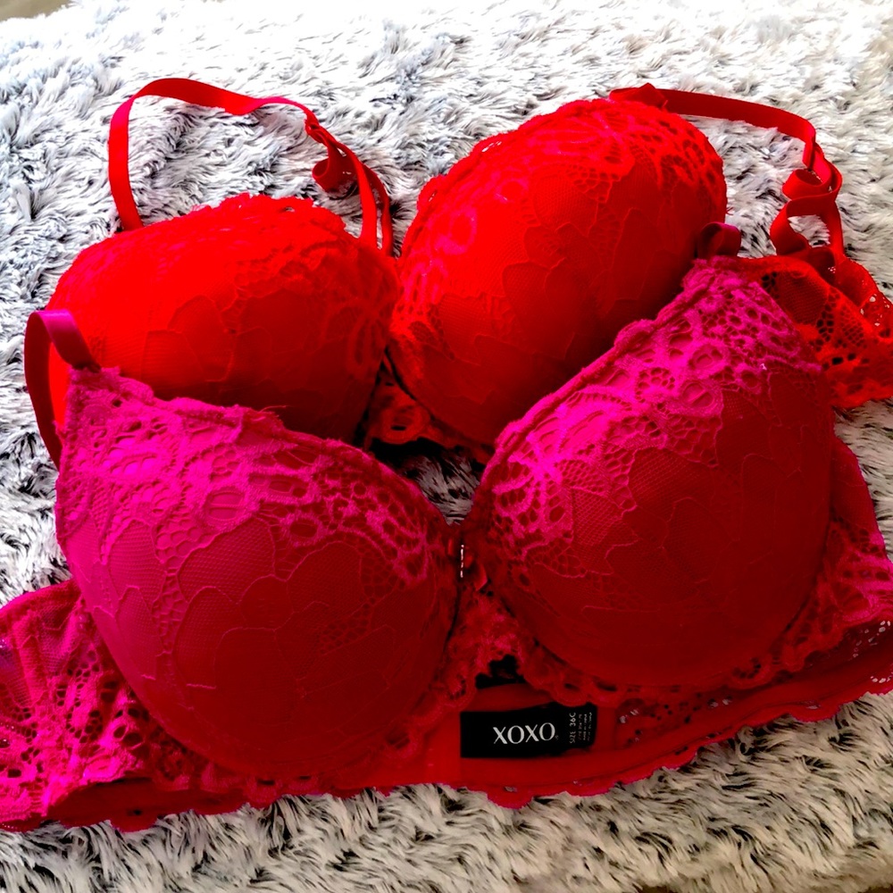 Bundle flashy 36C push up bras. Never worn